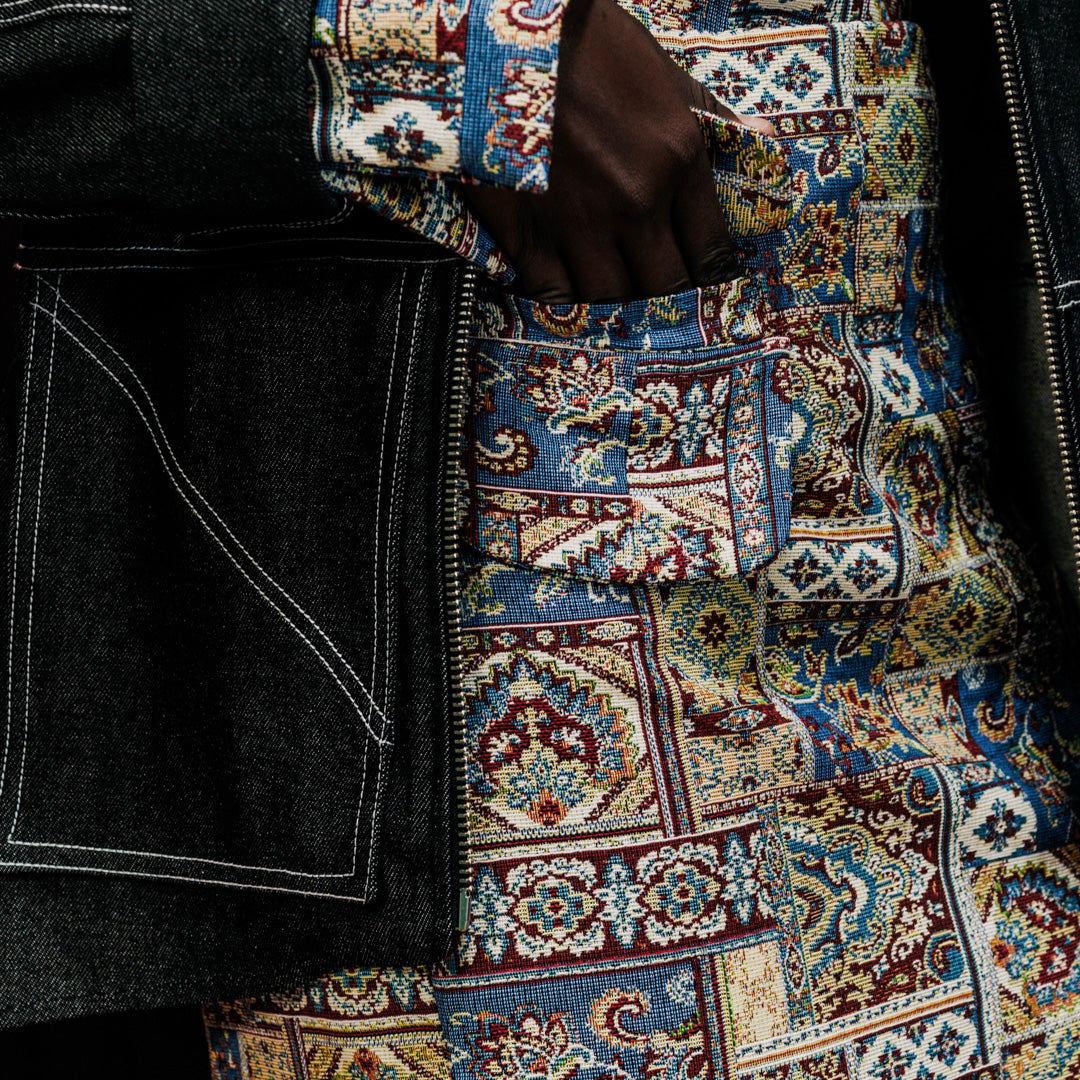 Jupe portefeuille taille haute
