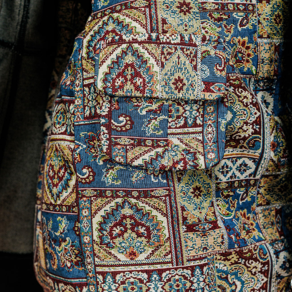 Jupe portefeuille taille haute