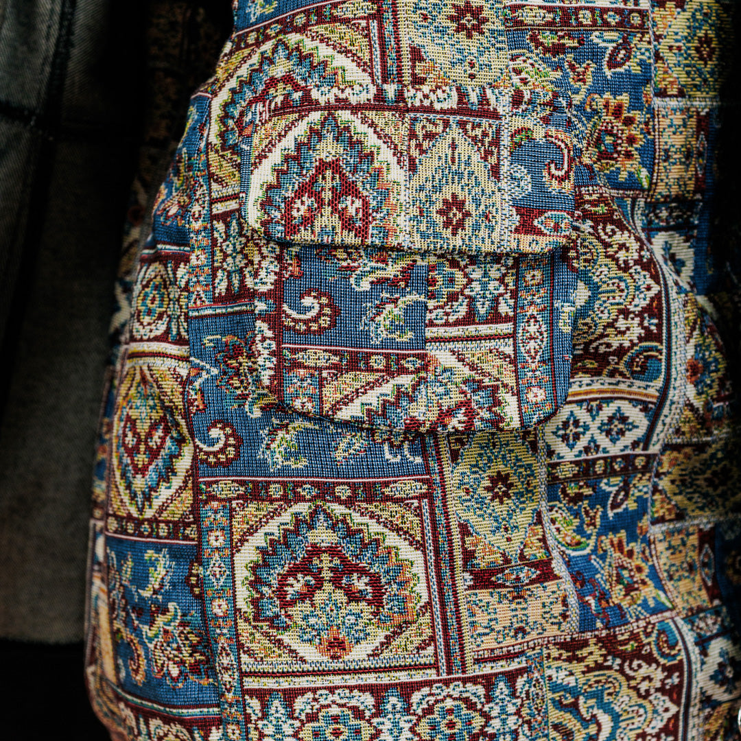 Jupe portefeuille taille haute